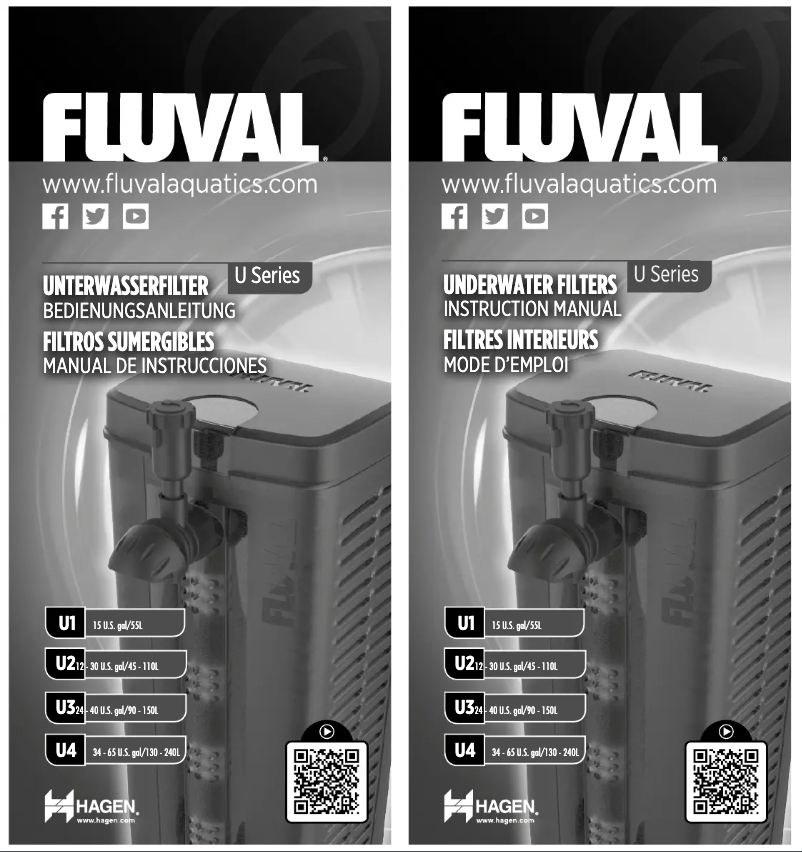 Página 1 del manual Manual de usuario Fluval U1
