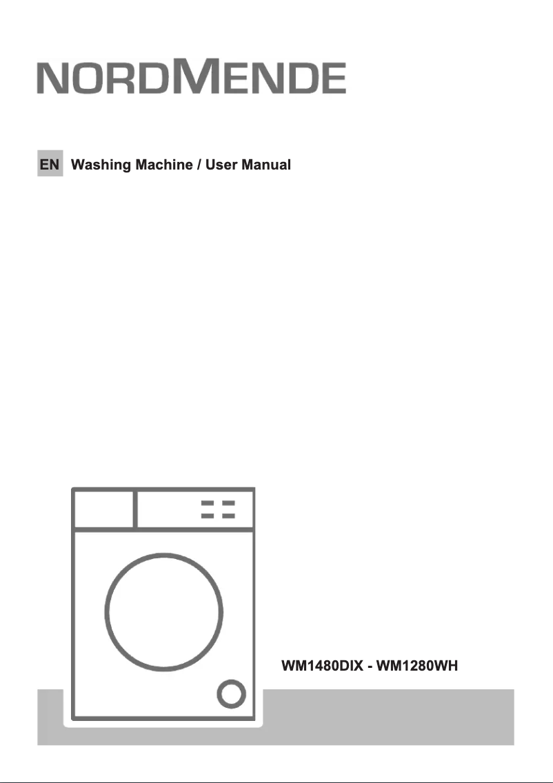 Página 1 del manual Manual de usuario Nordmende WM1480DIX