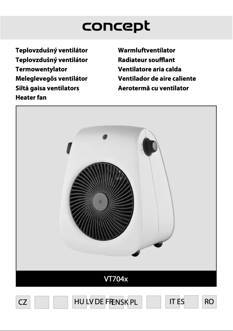 Imagen de la primera página del manual del dispositivo VT7041