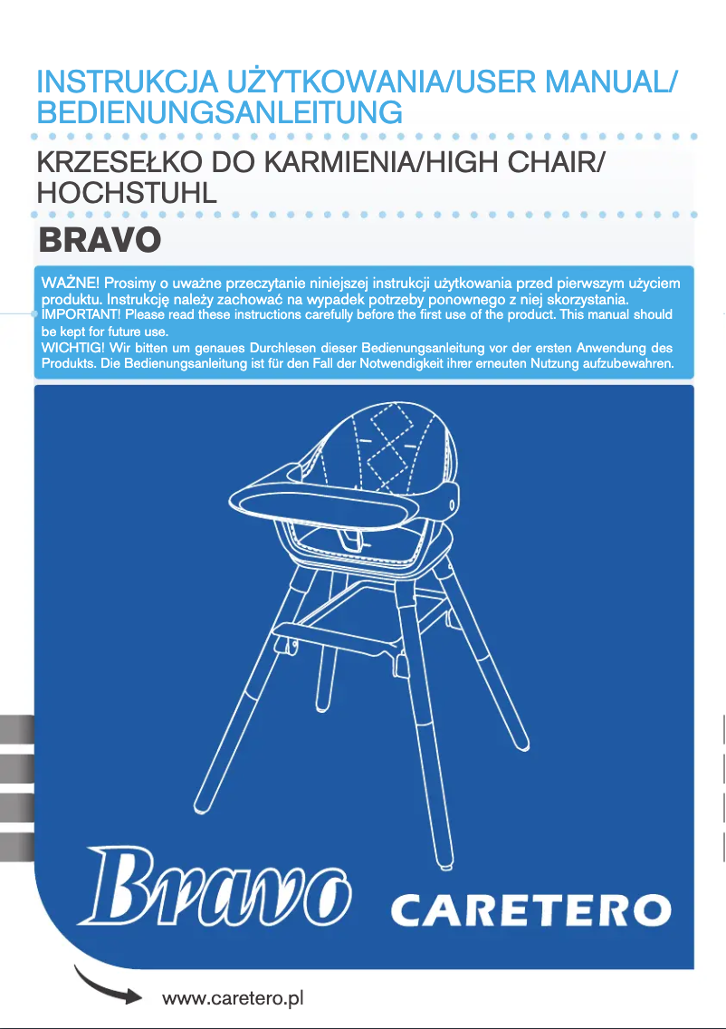 Página 1 del manual Manual de usuario Caretero Bravo