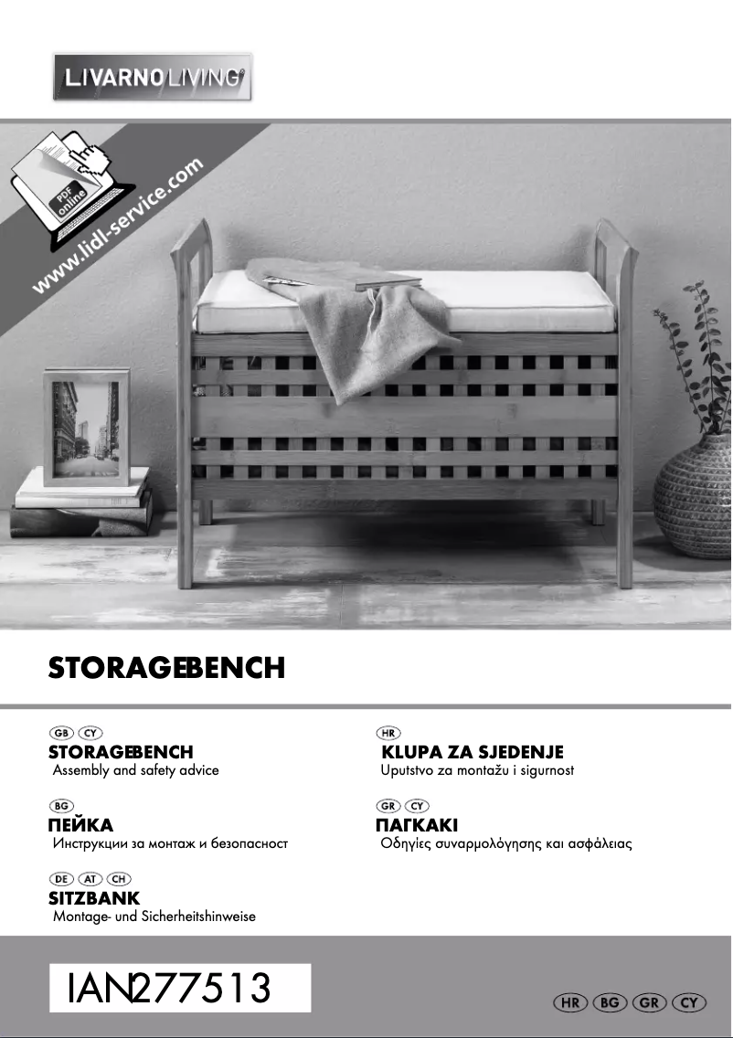 Página 1 del manual Manual de usuario Livarno Lux IAN 277513