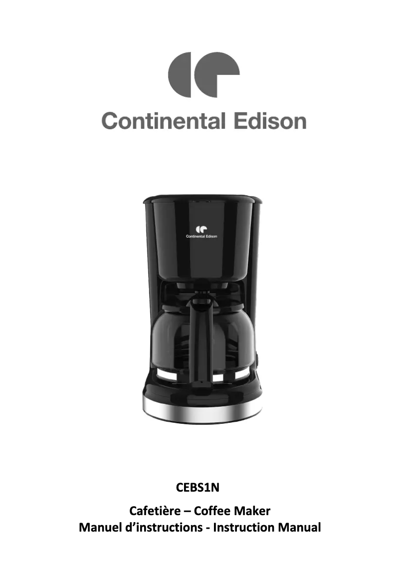 Imagen de la primera página del manual del dispositivo CEBS1N