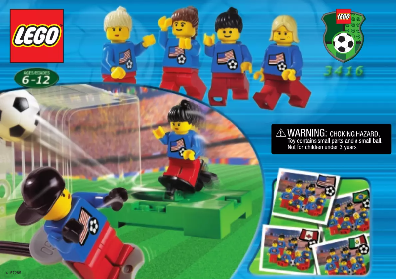 Página 1 del manual Manual de usuario Lego Sports 3416