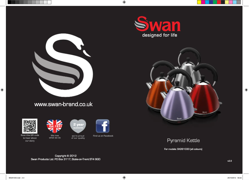 Página 1 del manual Manual de usuario Swan SK261030GRAN