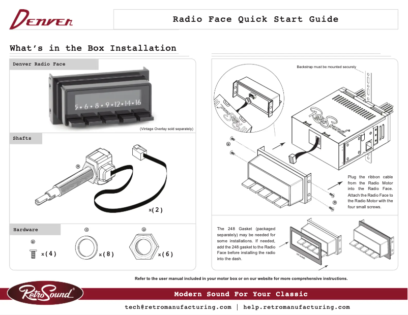 Imagen de la primera página del manual del dispositivo Denver