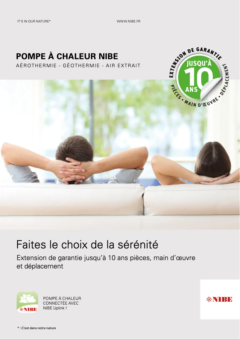 Página 1 del manual Manual de usuario Nibe HBS 05-12