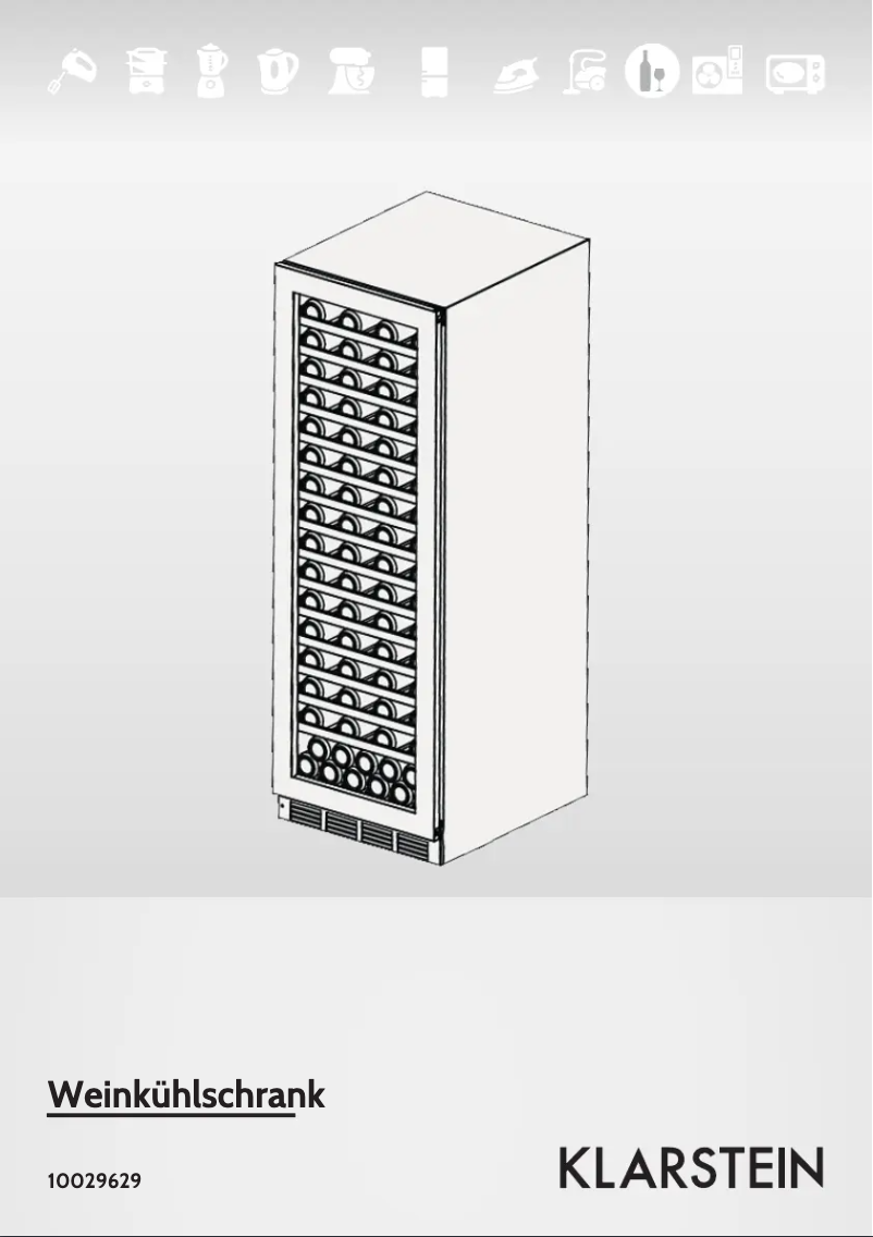 Imagen de la primera página del manual del dispositivo Gran Reserva 166