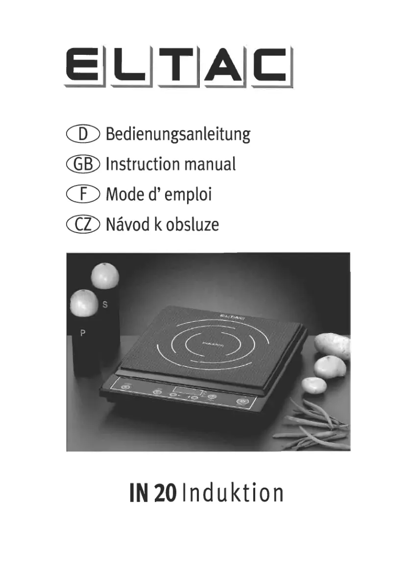 Página nº 1 - Manual de usuario Rommelsbacher ELTAC IN 20