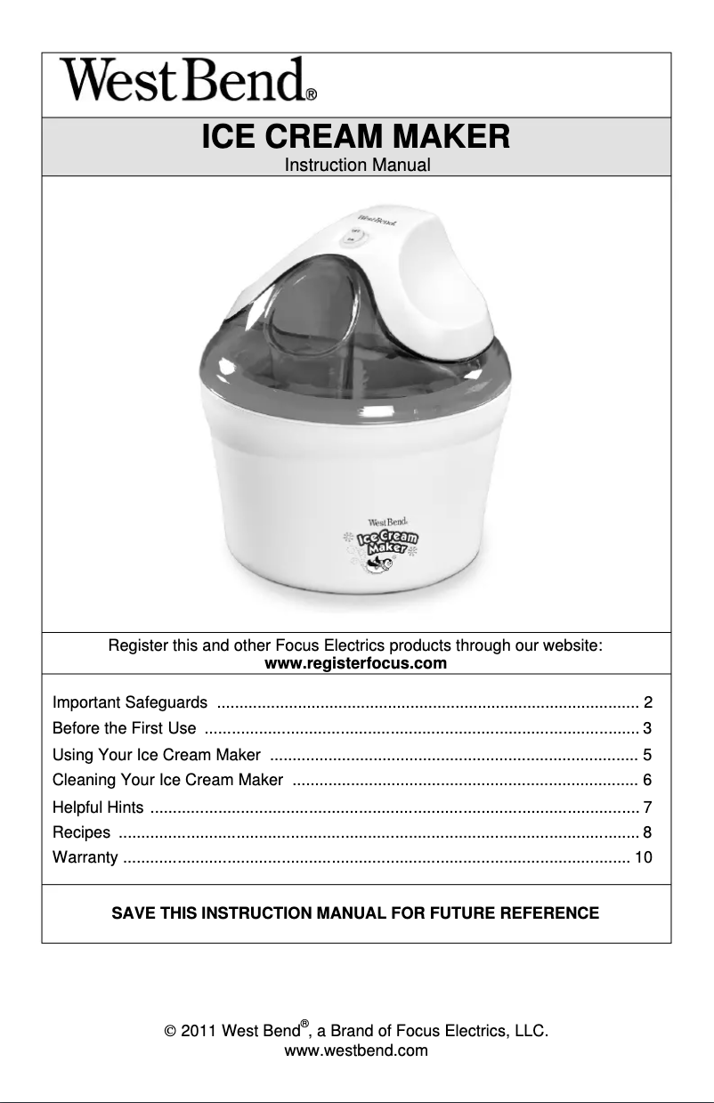 Imagen de la primera página del manual del dispositivo IC12893CF