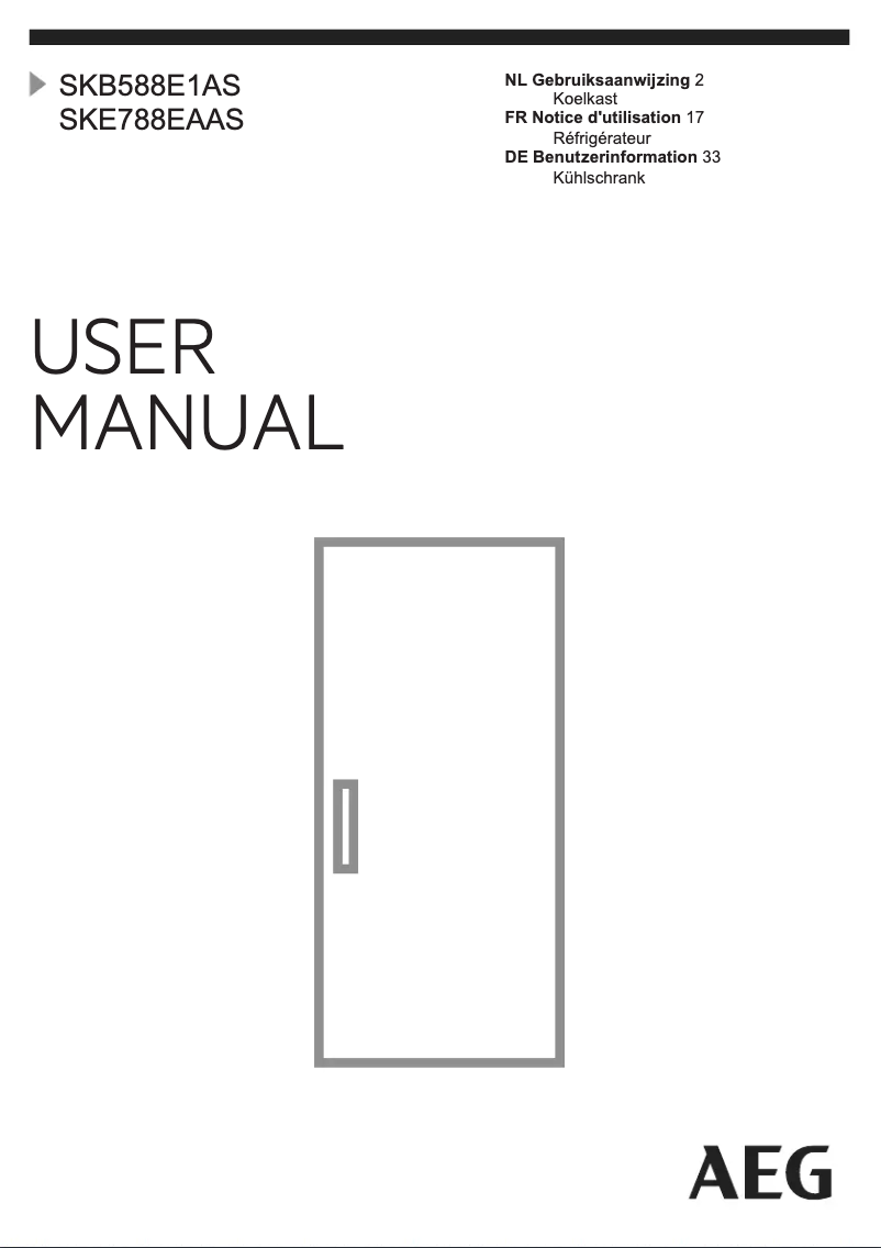 Imagen de la primera página del manual del dispositivo SKE788EAAS
