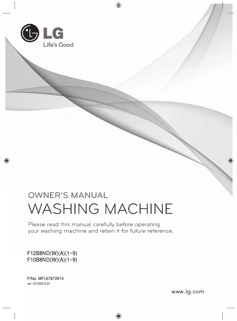 Imagen de la primera página del manual del dispositivo F12B89NDA