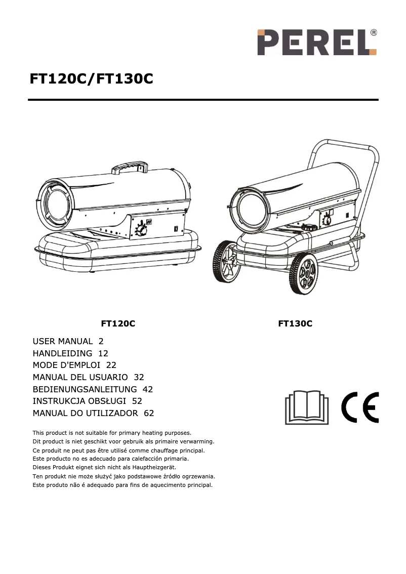 Página nº 1 - Manual de usuario Perel FT120C