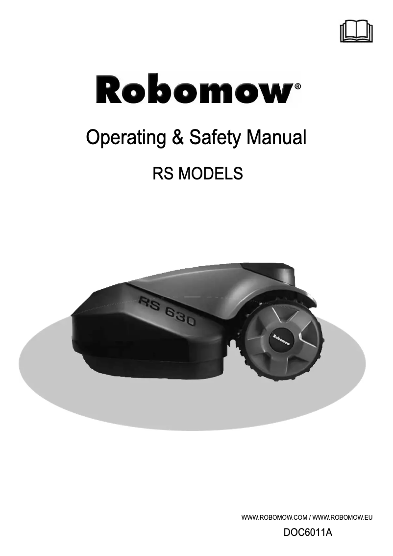 Imagen de la primera página del manual del dispositivo RS 630