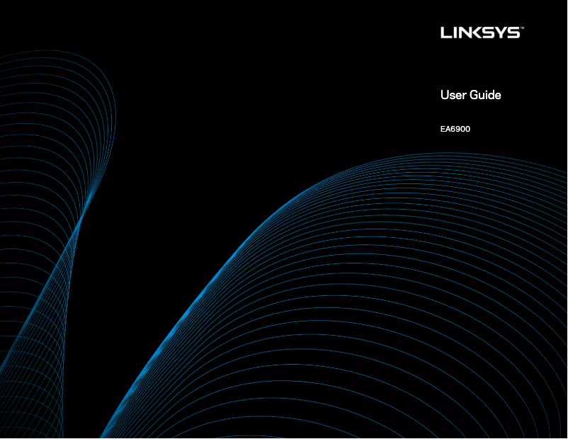 Imagen de la primera página del manual del dispositivo EA6900