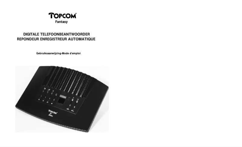 Imagen de la primera página del manual del dispositivo Fantasy