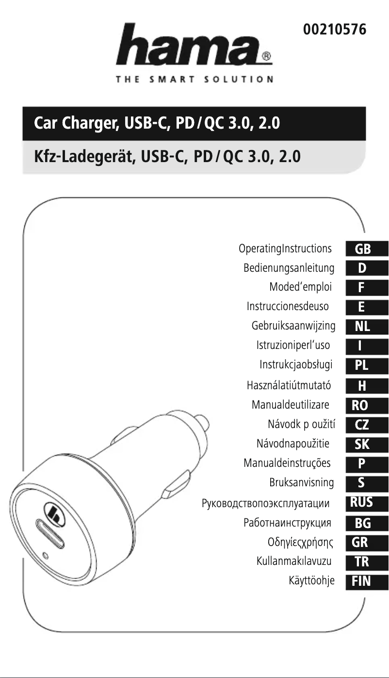 Imagen de la primera página del manual del dispositivo 00210576