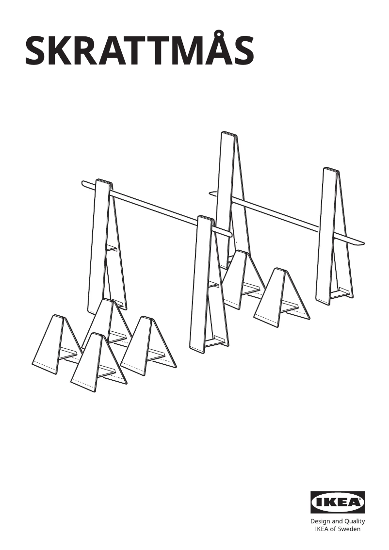 Página 1 del manual Manual de usuario Ikea SKRATTMÅS 405.504.20