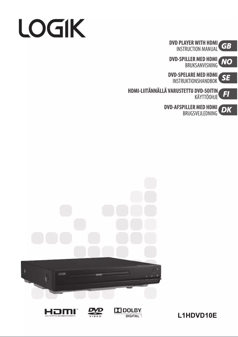 Imagen de la primera página del manual del dispositivo L1HDVD10E