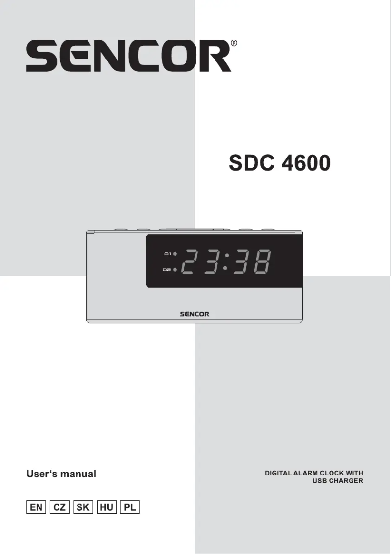 Imagen de la primera página del manual del dispositivo SDC 4600