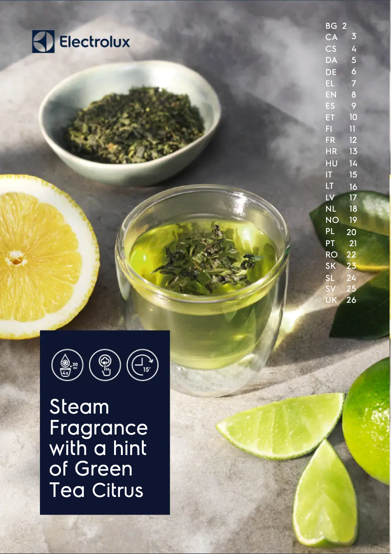 Página 1 del manual Manual de usuario Electrolux E2WASF00