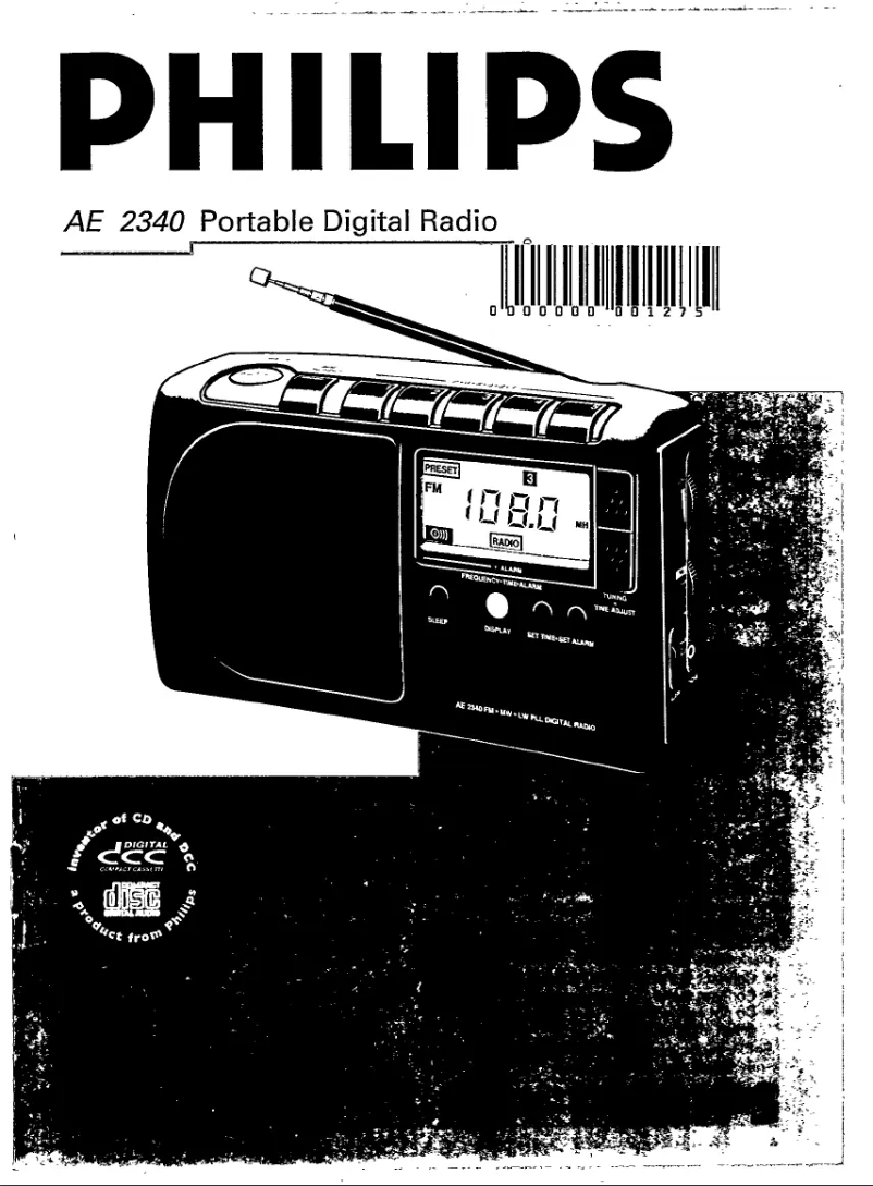 Imagen de la primera página del manual del dispositivo AE2340