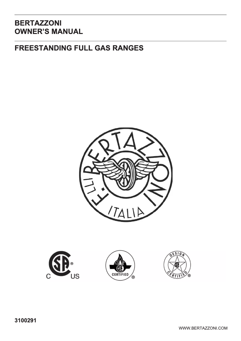 Imagen de la primera página del manual del dispositivo HERT366GASAVT