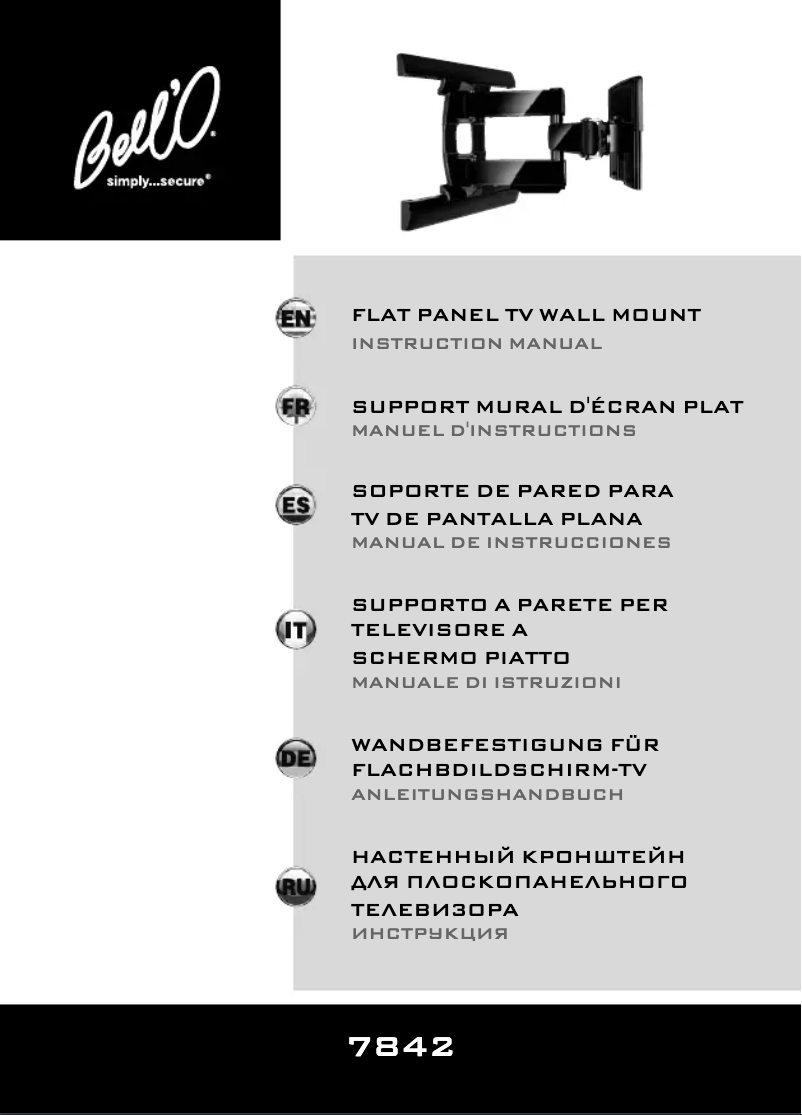 Página 1 del manual Manual de usuario Bell'O 7842B