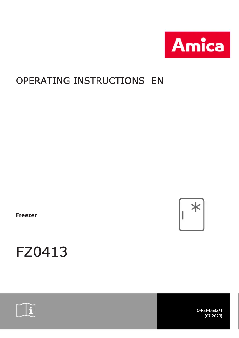 Página nº 1 - Manual de usuario Amica FZ0413