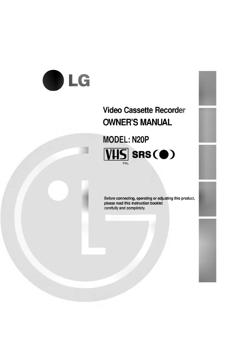 Imagen de la primera página del manual del dispositivo N20P