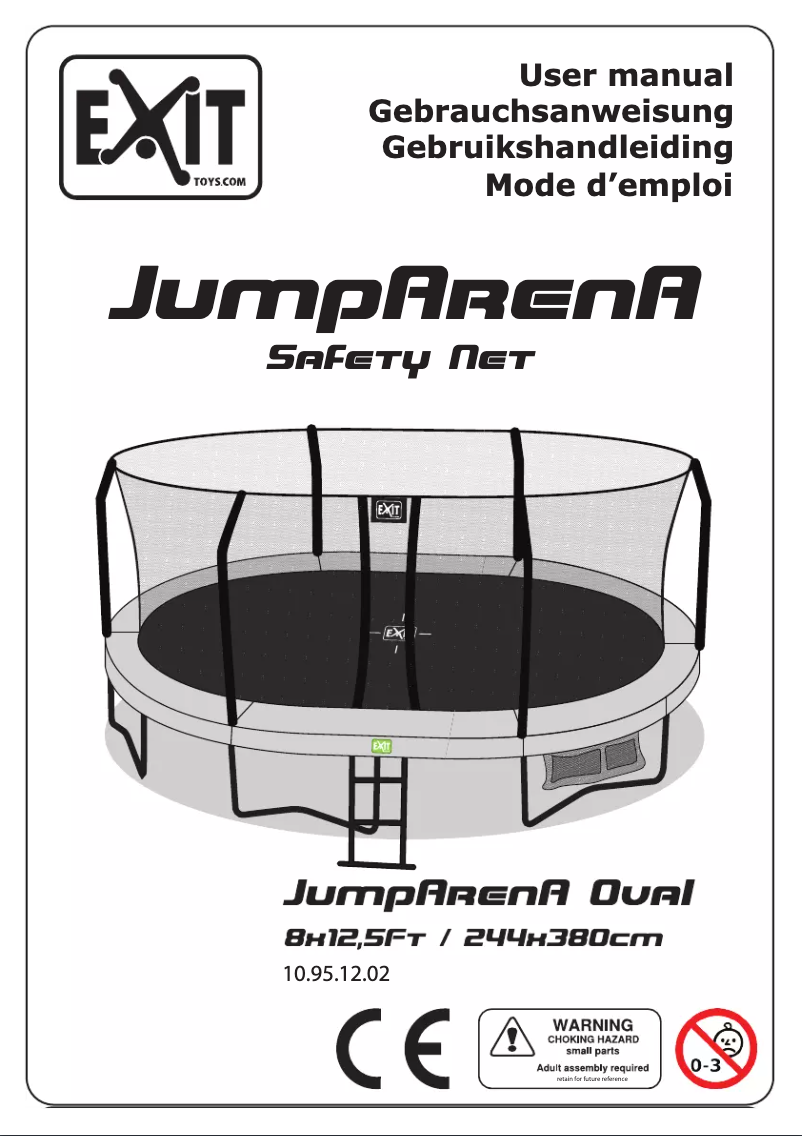 Página nº 1 - Manual de usuario EXIT JumpArenA All-in 1