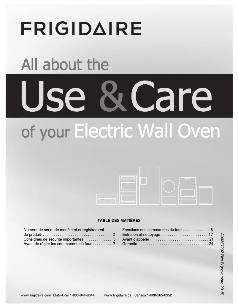 Imagen de la primera página del manual del dispositivo FFEW2425QB