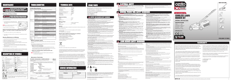 Imagen de la primera página del manual del dispositivo PXCLMK-1318EU