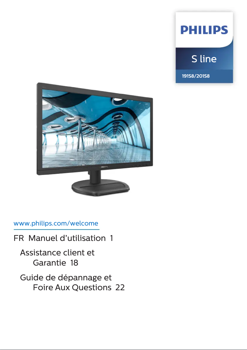 Página 1 del manual Manual de usuario Philips 191S8LHSB2