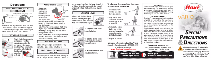 Imagen de la primera página del manual del dispositivo Vario M 5m