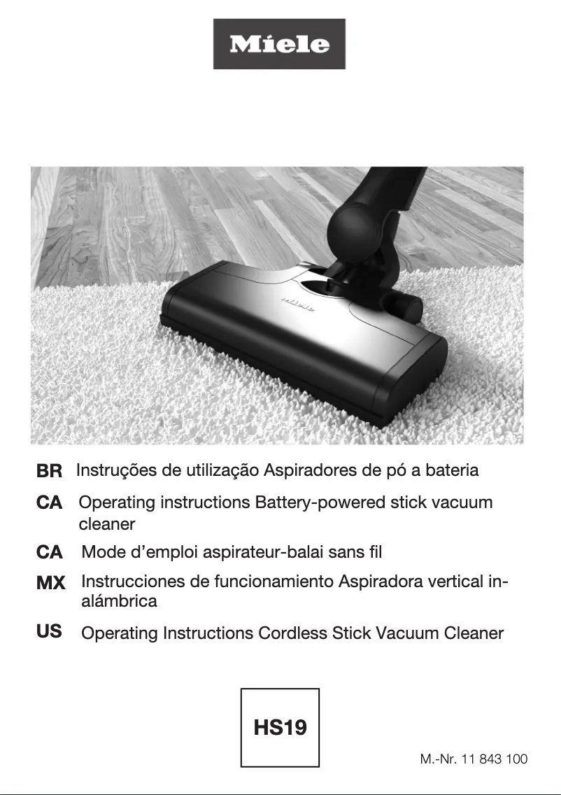 Página 1 del manual Guía de instalación Miele Triflex HX2