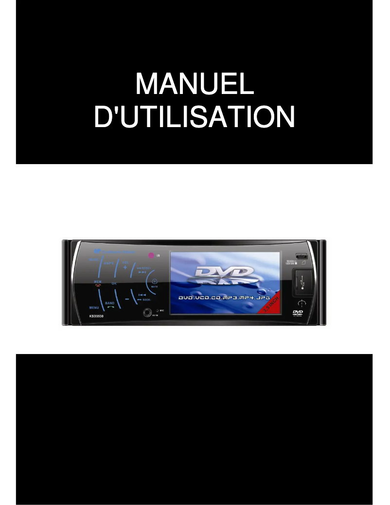 Imagen de la primera página del manual del dispositivo KSD3530