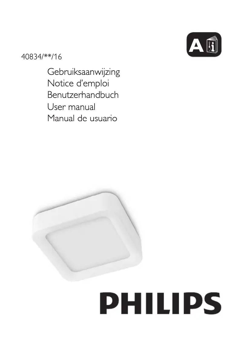 Imagen de la primera página del manual del dispositivo Ledino 408343116