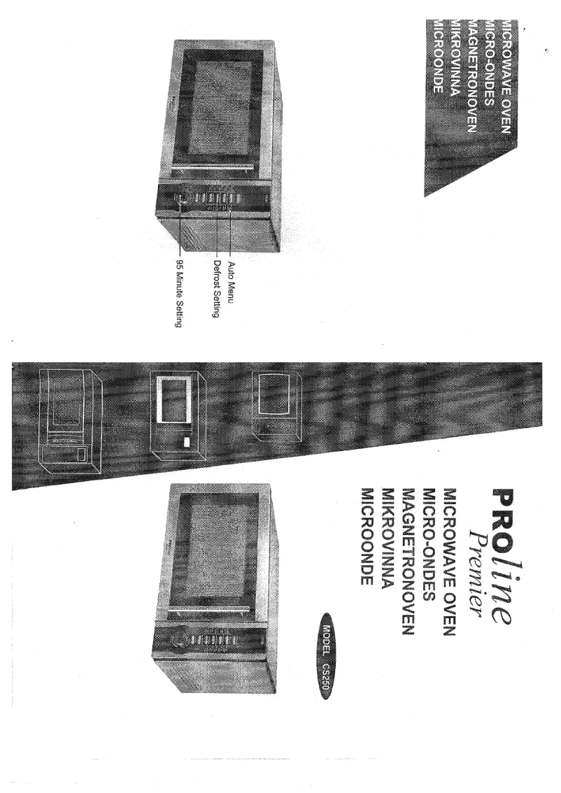 Imagen de la primera página del manual del dispositivo CS 250