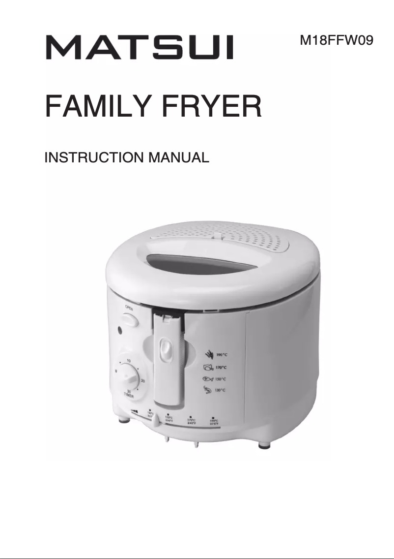 Página nº 1 - Manual de usuario Matsui M18FFW09