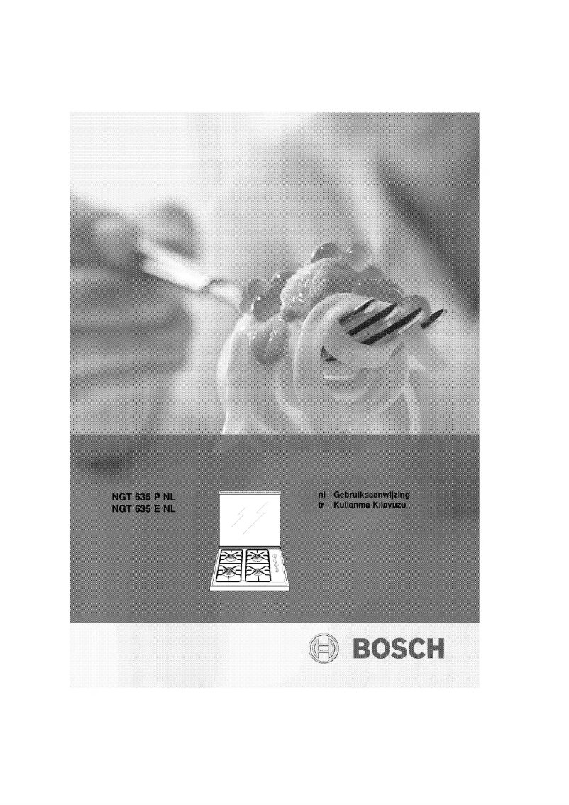 Página 1 del manual Manual de usuario Bosch NGT635epnl