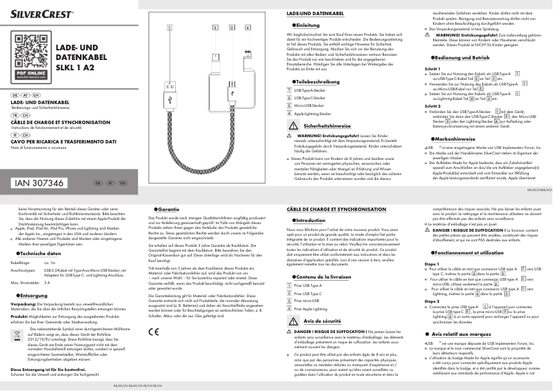 Imagen de la primera página del manual del dispositivo SKTM 6 A1