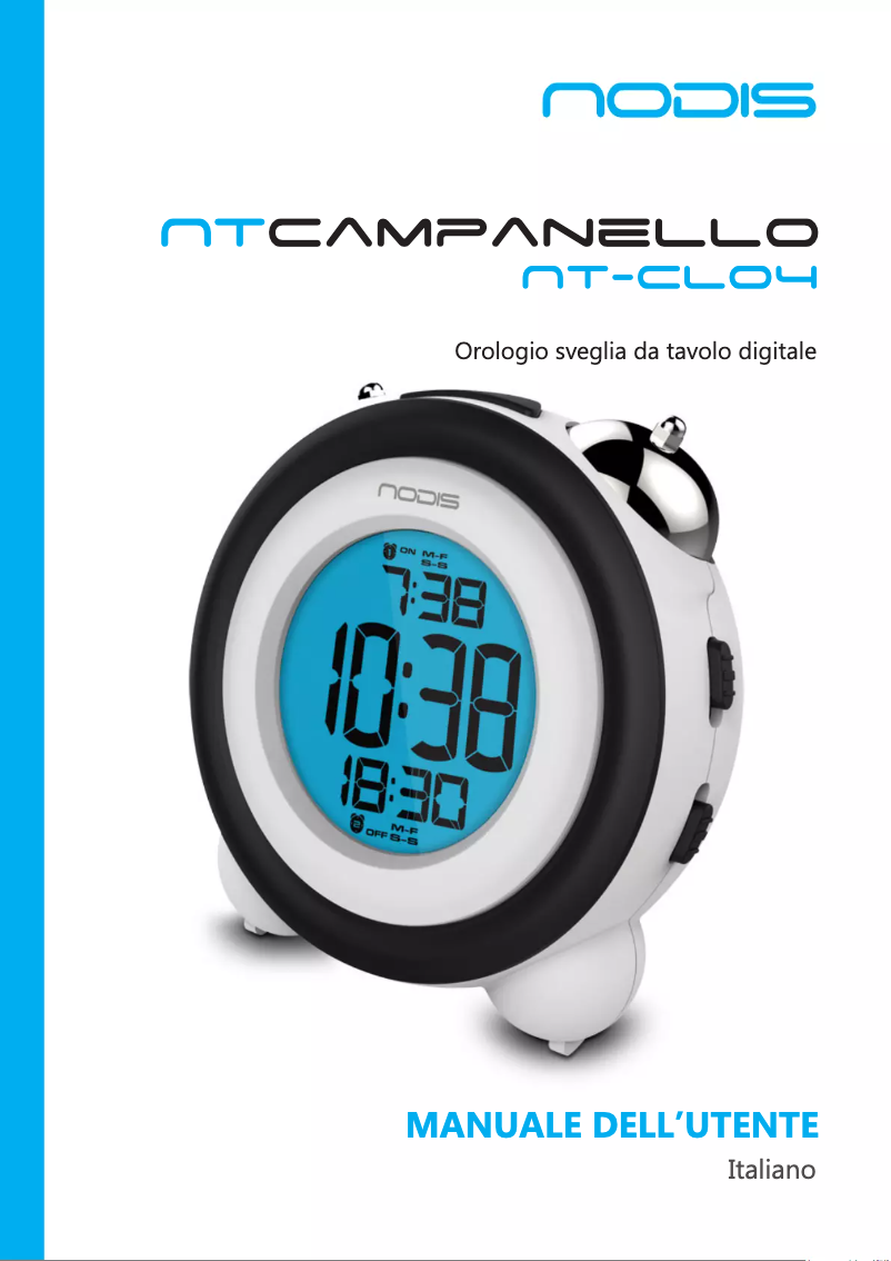 Imagen de la primera página del manual del dispositivo NT-CL04