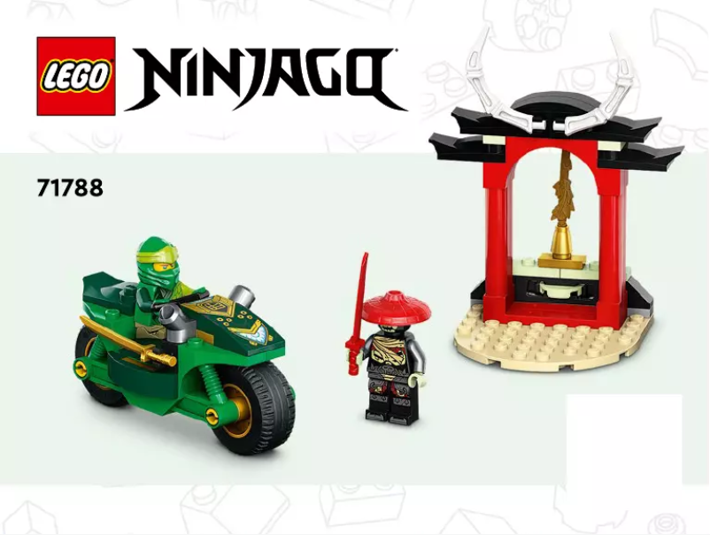 Imagen de la primera página del manual del dispositivo Ninjago 71788