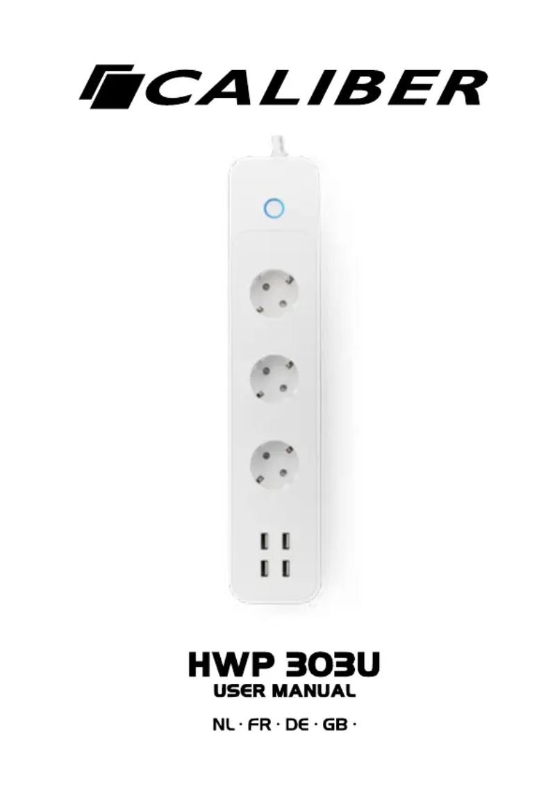 Imagen de la primera página del manual del dispositivo HWP303U