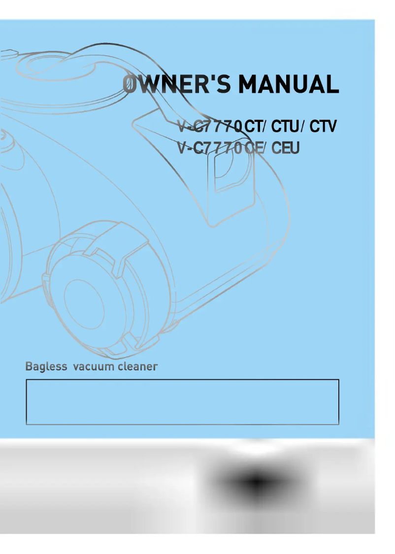 Página 1 del manual Manual de usuario LG V-C7770CEU