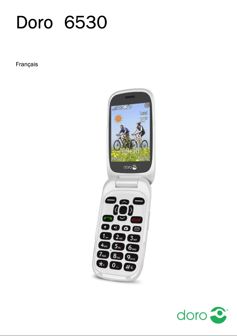 Imagen de la primera página del manual del dispositivo PhoneEasy 6530