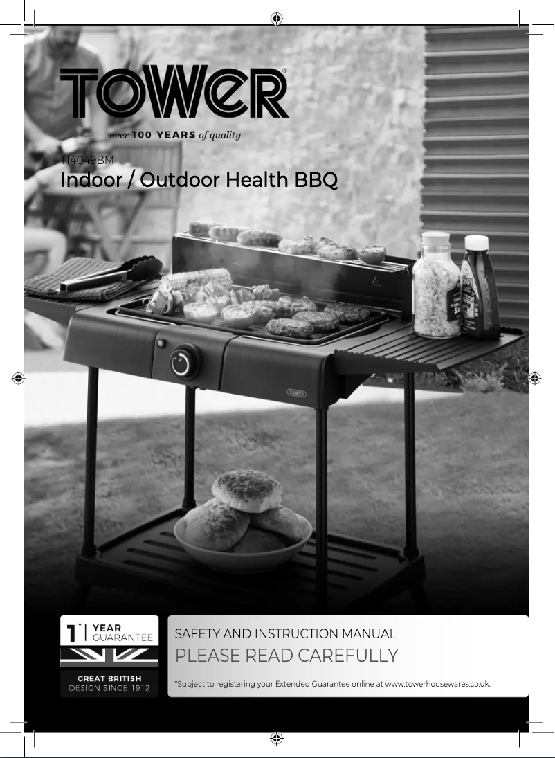 Página 1 del manual Manual de usuario Tower T14049