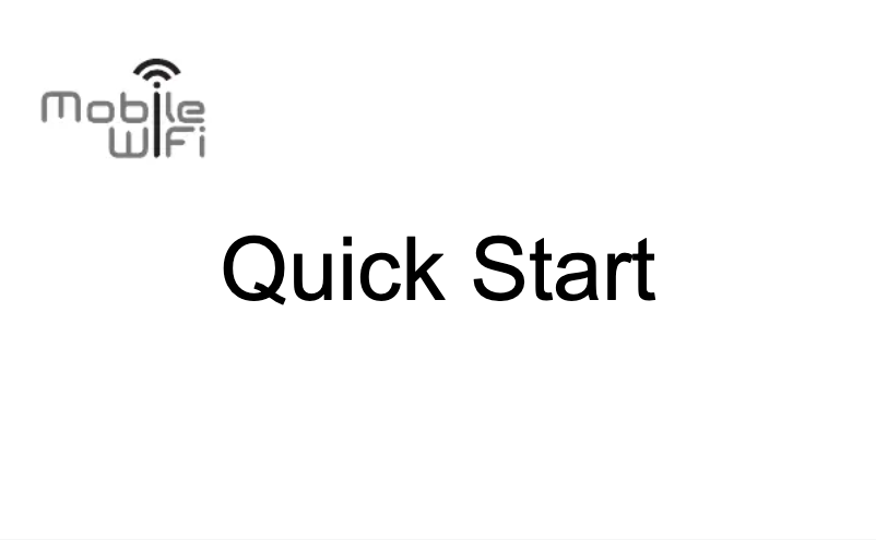 Imagen de la primera página del manual del dispositivo E5573