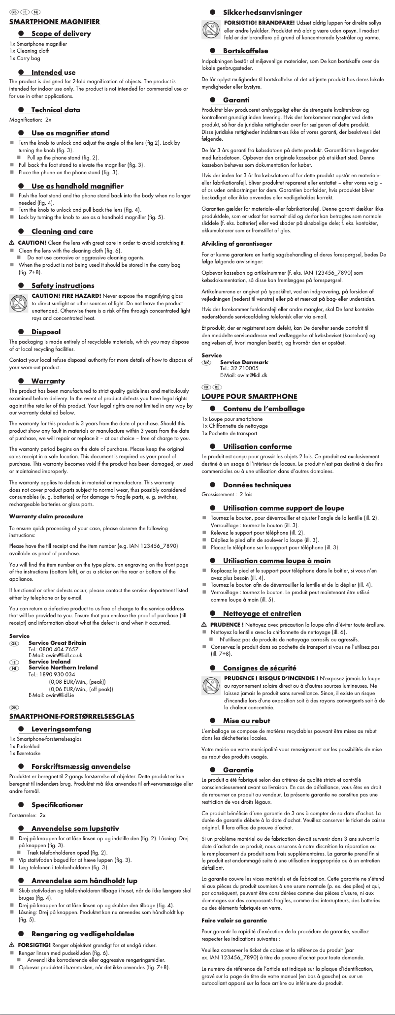 Imagen de la primera página del manual del dispositivo HG05344