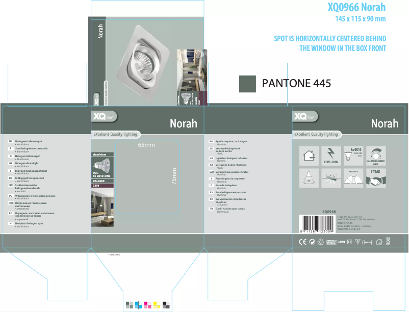 Página 1 del manual Manual de usuario XQ-lite Norah